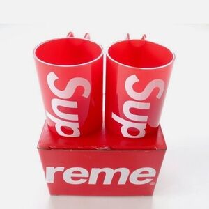 Brand New In Box - Supreme Heller Mugs (Set of 2)